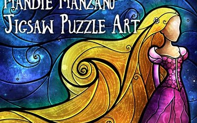 Mandie Manzano Jigsaw Puzzle Art: The Perfect Fit!
