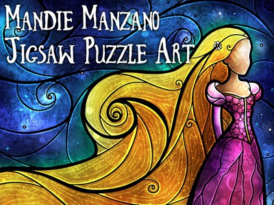 Mandie Manzano Jigsaw Puzzle Art: The Perfect Fit!