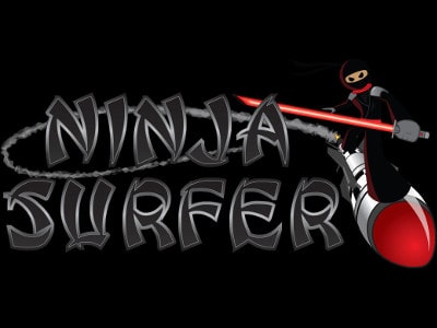 Ninja Surfer: Ninjas, Missiles, and Lasers, Oh My!