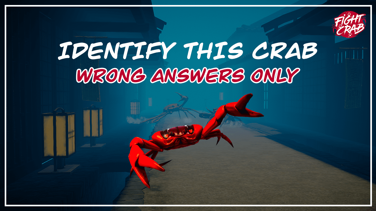 Fight Crab's "Identify This Crab" activity.
